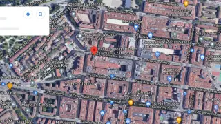 El asesinato se ha producido en la calle de Leopoldo Romeo de Zaragoza.