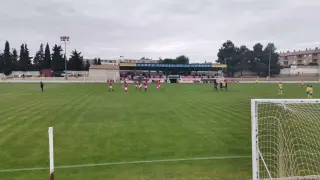 Fútbol tercera División: Almudévar-Cariñena.