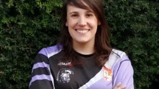 Sandra Salamero, la joven barbastrense de 33 años que falleció el sábado haciendo barranquismo en Torla, era miembro del equipo sénior femenino del Quebrantahuesos Rugby.