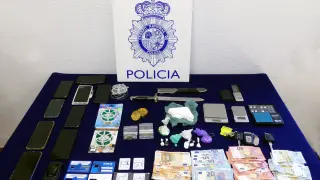 Seis detenidos por distribuir cocaína en Teruel.