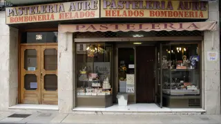 Pastelería Auré, en Zuera.