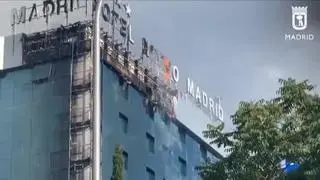 Sofocado el incendio del Hotel Nuevo Madrid