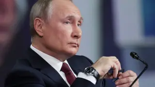 El presidente ruso, Vladímir Putin,
