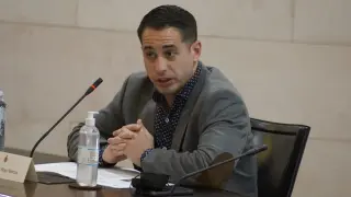 Cristian Royo es diputado provincial y concejal en el Ayuntamiento de Villanueva de Sijena por Ciudadanos.