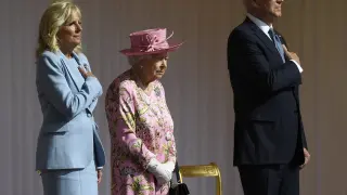 Isabel II recibe a los Biden en Windsor