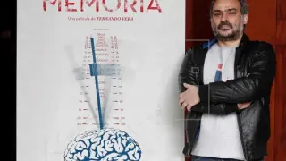 El cineasta Fernando Vera, en la presentación de su documental ‘Los acordes de la memoria’