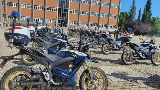 Las nuevas motos eléctricas de la Policía Nacional