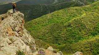 Mirador sobre los barrancos de Cosuenda