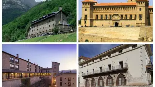 Paradores de Aragón: Bielsa, Alcañiz, Sos del Rey Católico y Teruel