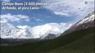 La expedición 'El leopardo de las nieves', con la vista puesta en el pico Lenin
