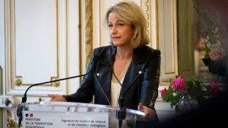 La ministra francesa de Transición Ecológica, Barbara Pompili.