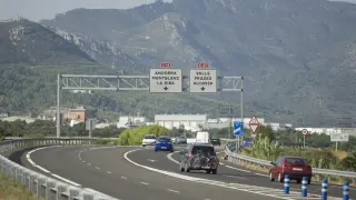 Ruta en carretera de Aragón a Tarragona.