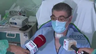 Un hombre de 51 años, primer trasplantado de pulmón en España por coronavirus