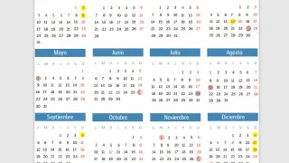 Calendario de festivos comerciales