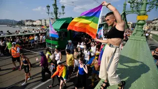 Desfile del Orgullo gay en Budapest