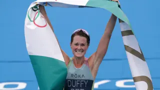 Flora Duffy, nueva campeona olímpica de triatlón