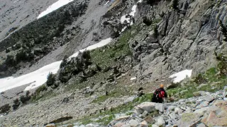 Laderas de subida al pico Arriel