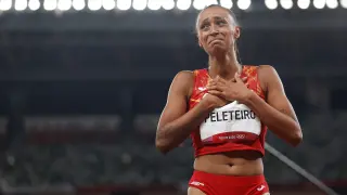 Ana Peleteiro, bronce en triple salto