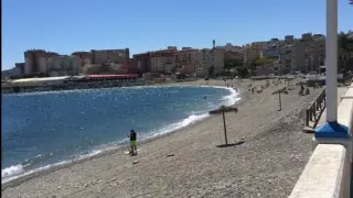 Playa de Benítez, en Ceuta