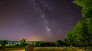 Fotografía nocturna tomada en la comarca de Gúdar-Javalambre.