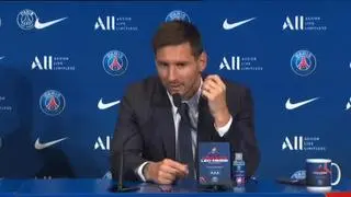 Messi: “Mi objetivo es poder volver a levantar otra Champions y creo que caí en el lugar ideal”