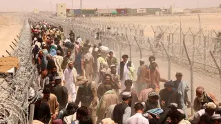 Huyendo de los talibanes