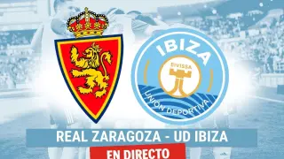 Real Zaragoza - Ibiza, en directo.