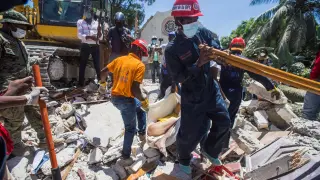 Devastador terremoto en Haití