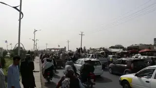 Los talibanes controlan las calles de la ciudad de Kandahar