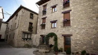 Vista del pueblo de Bailo (Huesca).