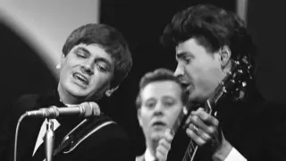 Everly Brothers en una actuación de 1965.