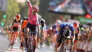 El danés Magnus Cort Nielsen, vencedor de la duodécima etapa de la Vuelta