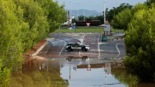 Lluvias torrenciales de más de 200 l/m2 en Canet de Berenguer, Sagunto y Puerto de Sagunto