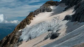 Imagen del glaciar inferior de Monte Perdido.