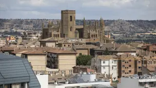 Vista de la ciudad de Huesca. Recurso. gsc