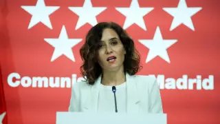 Rueda de prensa de Isabel Díaz Ayuso tras Consejo de Gobierno
