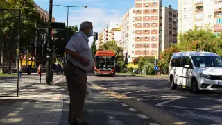 Huelga del bus en Zaragoza