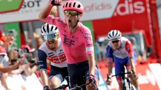 El danés Magnus Cort Nielsen (EF Education) se ha impuesto en la decimonovena etapa de la Vuelta a España