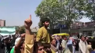 Crecen las protestas en Afganistán en contra del nuevo Gobierno talibán