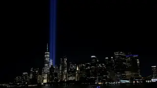Tributo en Nueva York en el 20 aniversario del atentado a las Torres Gemelas