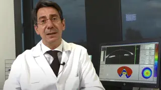 El doctor Vicente Polo Llorens, especialista del Instituto Oftalmológico Quirónsalud Zaragoza-Biotech Vision.