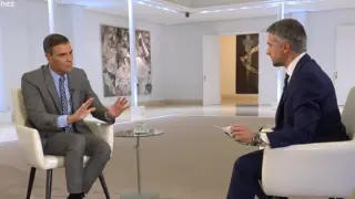 Entrevista a Pedro Sánchez en Televisión Española