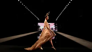 Desfile de este jueves en la Mercedes-Benz Fashion Week Madrid