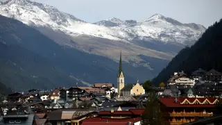 FILE PHOTO: A general view of the ski resort in Ischgl