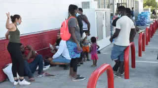 La incesante llegada de haitianos a la frontera de EE.UU. desborda a Biden