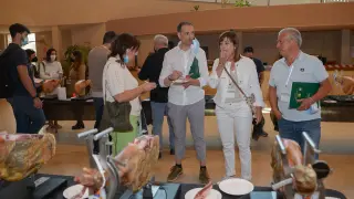 Encuentro profesional con los jamoneros de Teruel /2021-09-19/ Foto: Jorge Escudero[[[FOTOGRAFOS]]]