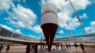 El instrumento más grande del mundo que se exhibe en Lausana.