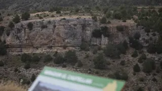 El Mirador El Castellar de Moscardón, pueblo de Teruel
