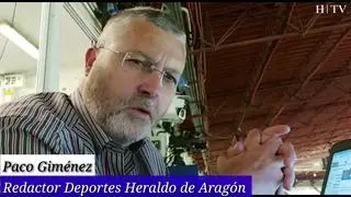 Paco Giménez, redactor de Deportes de Heraldo de Aragón, analiza desde La Romareda el empate a cero entre el Real Zaragoza y el Oviedo