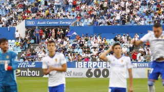 Partido Real Zaragoza-Oviedo, en imágenes